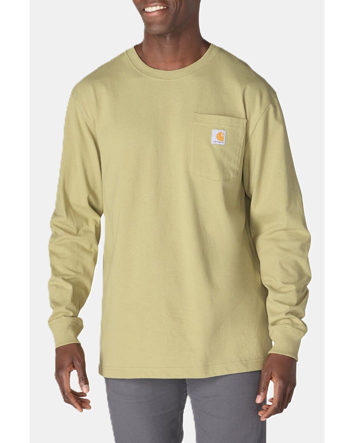 Men's Carhartt Deerborn Logo Loose Fit Long Sleeve Graphic T-Shirt