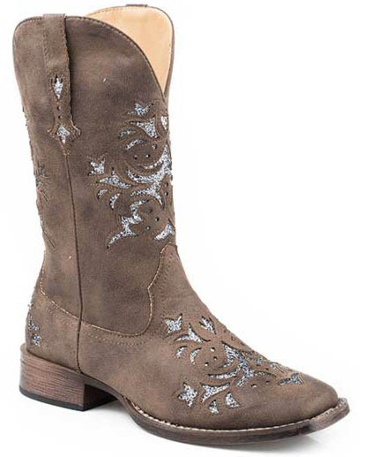 Women's Roper Kennedy Western Boots - Broad Square Toe