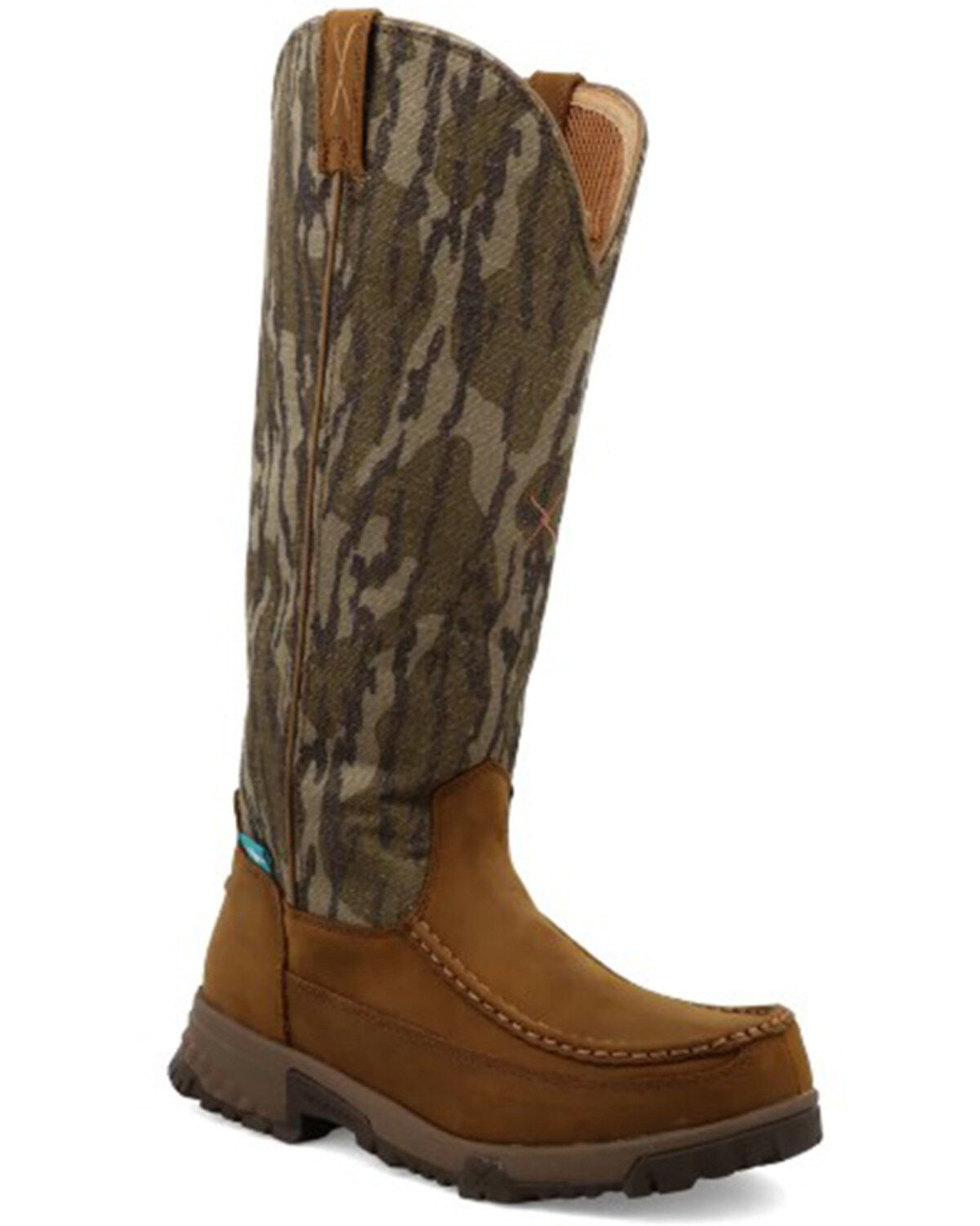 Men's Twisted X 17" Snake Proof Work Boots - Moc Toe