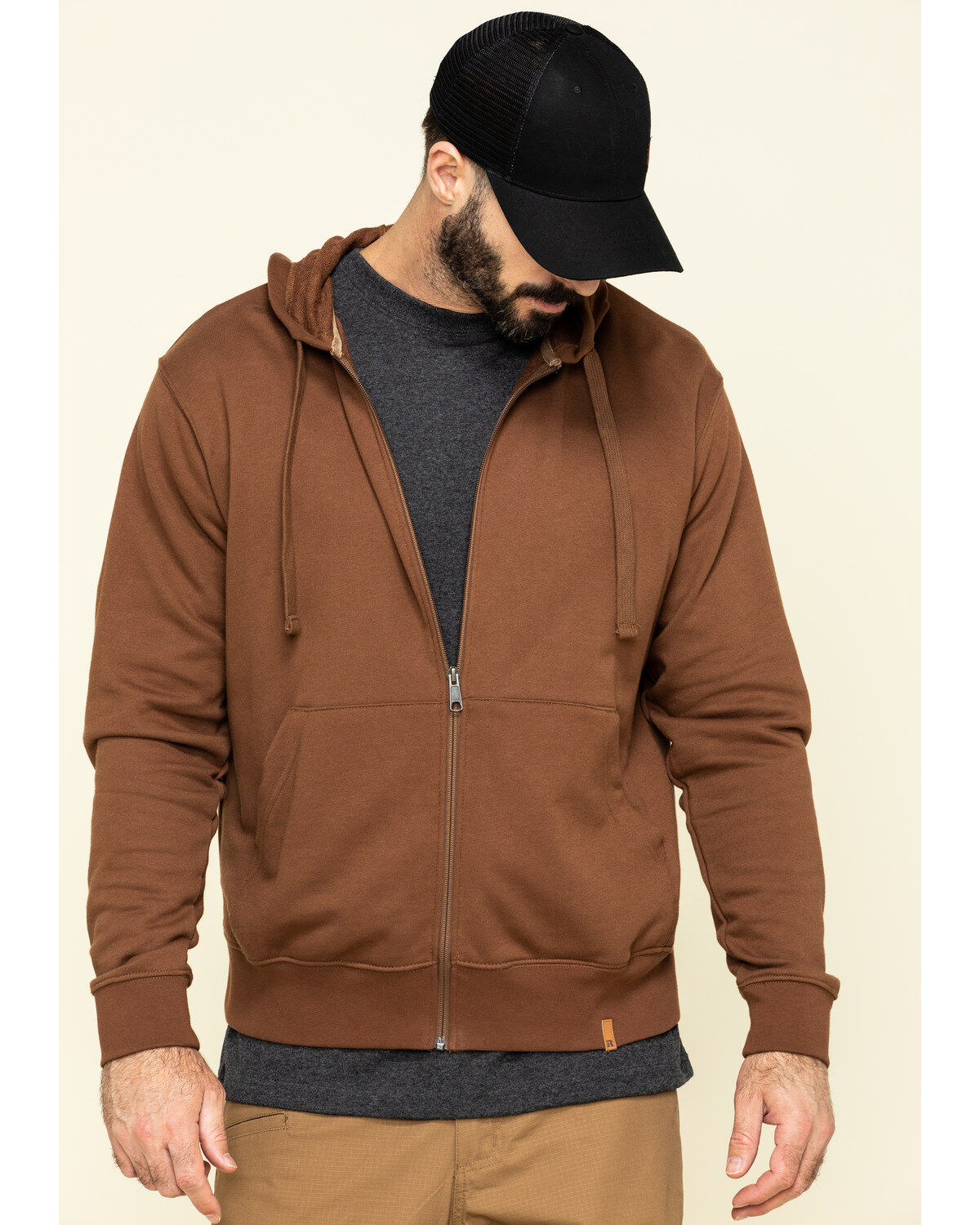 Men's Wrangler Riggs Full Zip Hooded Work Jacket
