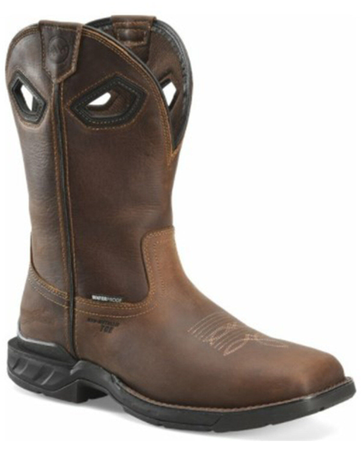 Men's Double H Zane Waterproof Western Work Boots - Composite Toe