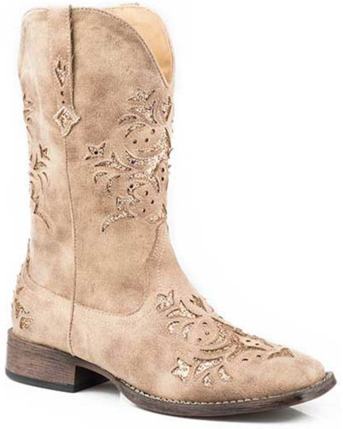 Women's Roper Kennedy Western Boots - Broad Square Toe