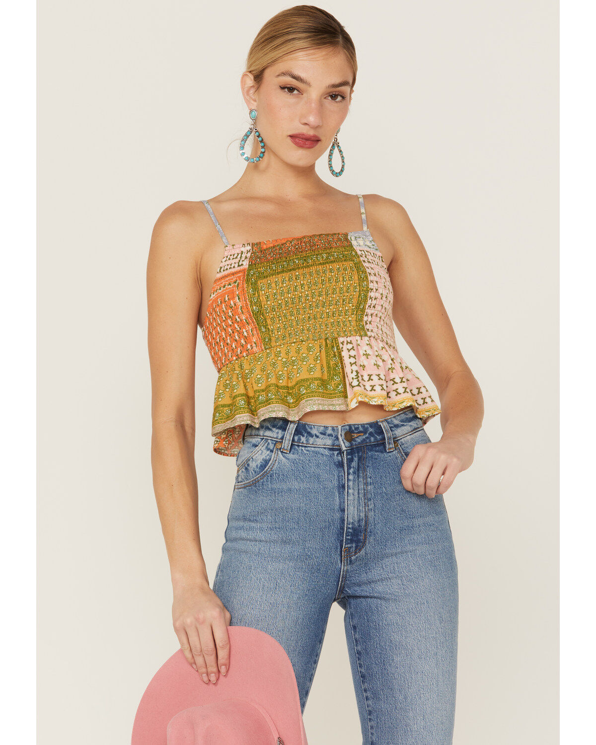 Women's Jen's Pirate Booty Wide Side Crop Top