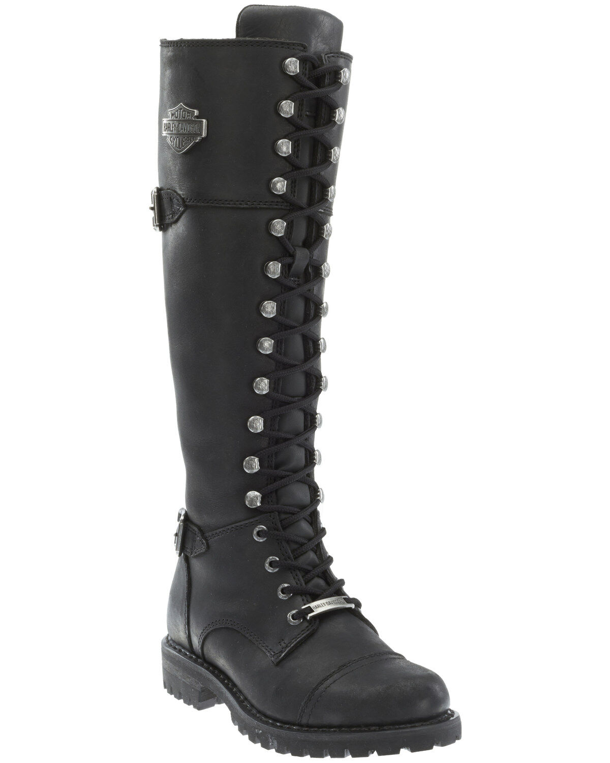 Women's Harley Davidson Beechwood Moto Boots - Round Toe