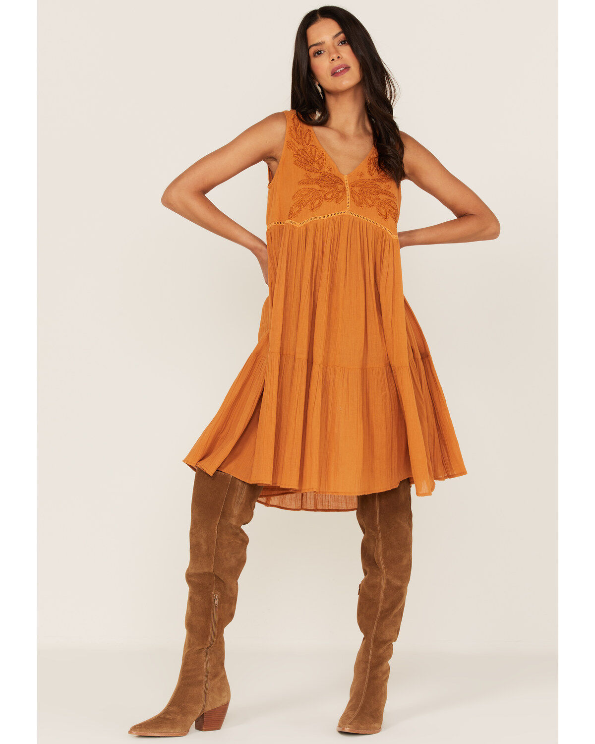 Women's Talisman Athena Embroidered Mini Dress
