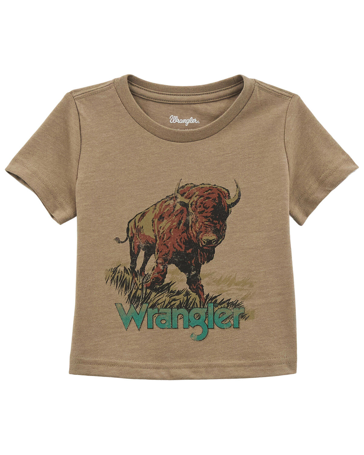 Boys' Wrangler Infant Buffalo Logo Short Sleeve Graphic T-Shirt