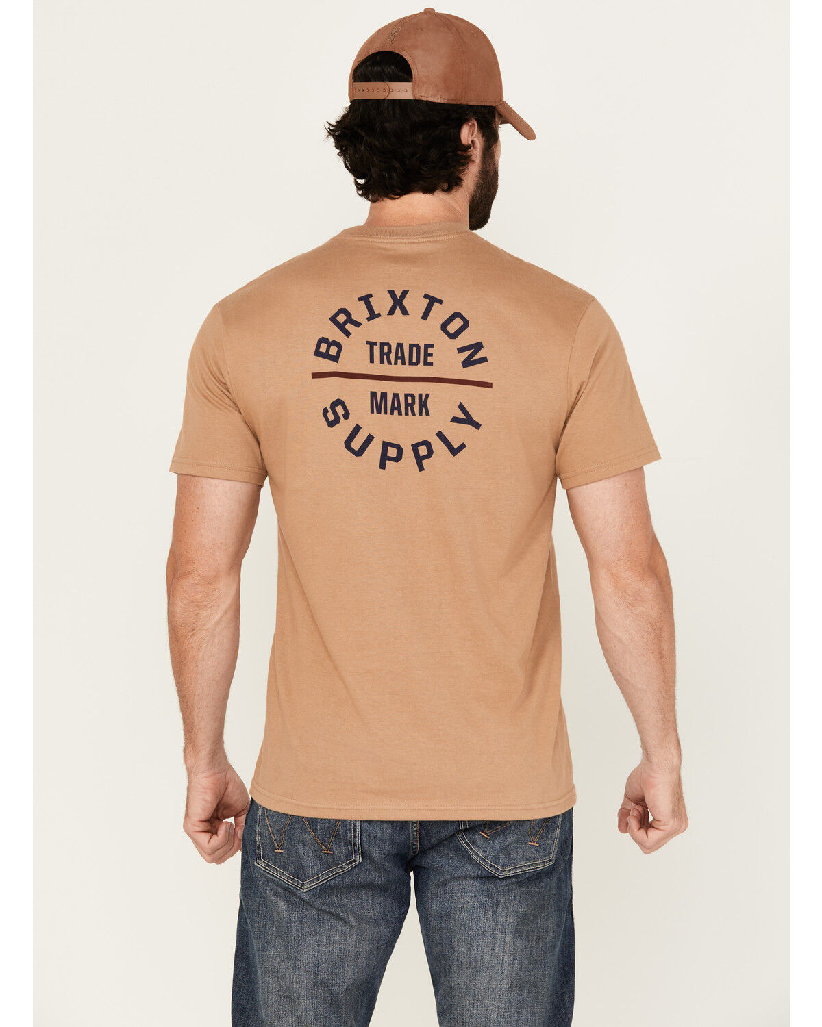 Men's Brixton Oath Logo Short Sleeve Graphic T-Shirt