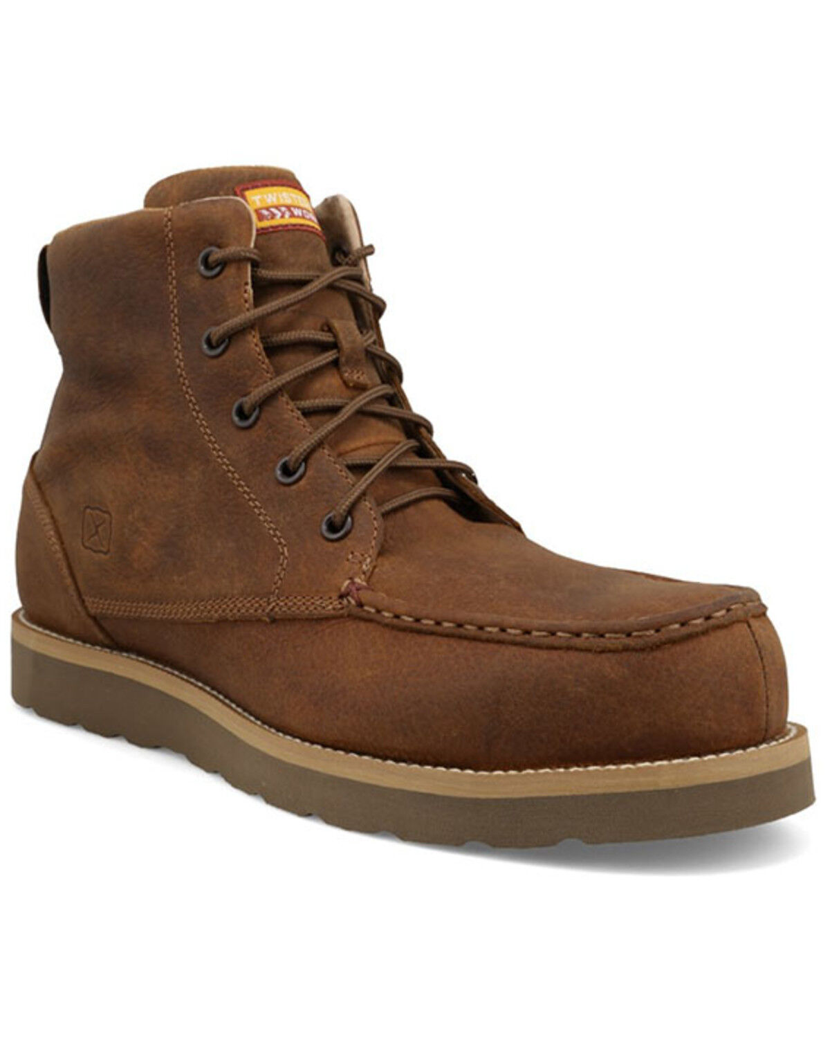 Men's Twisted X 6" Moc Work Boots - Composite Toe