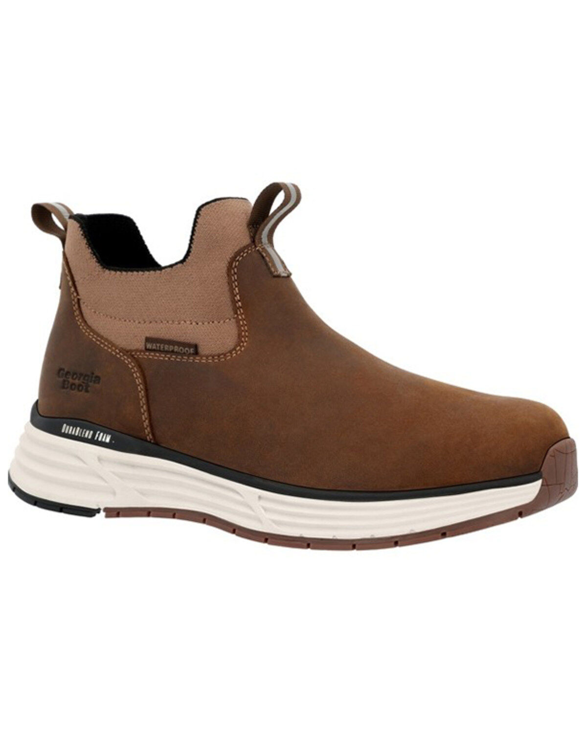 Men's Georgia Boot DuraBlend Sport Chelsea Shoes - Round Toe