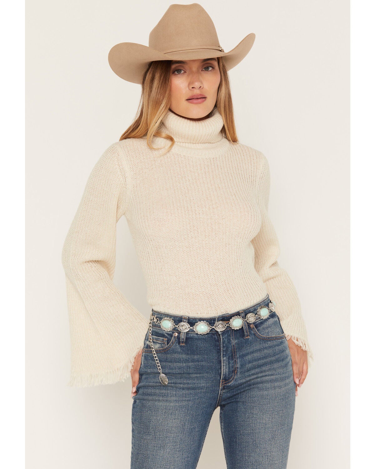 Women's Shyanne Southwestern Stone Chain Belt