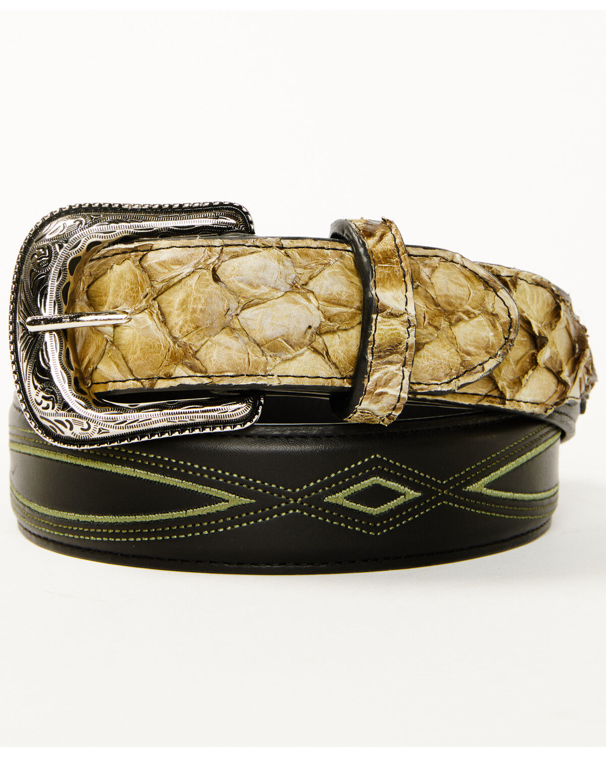 Men's Cody James Exotic Pirarucu Billet Belt