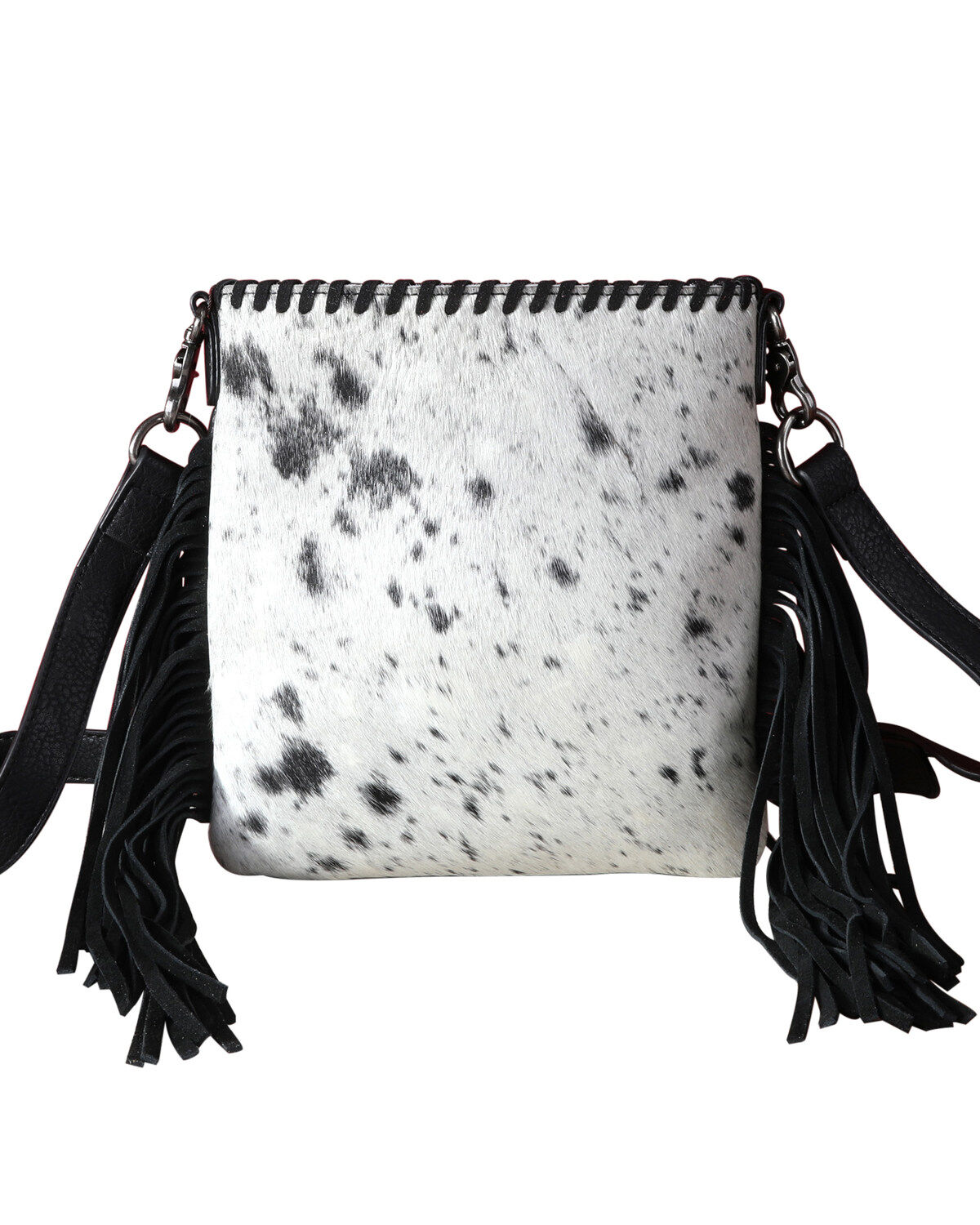 Women's Trinity Ranch Cowhide Fringe concealed Carry Crossbody Bag