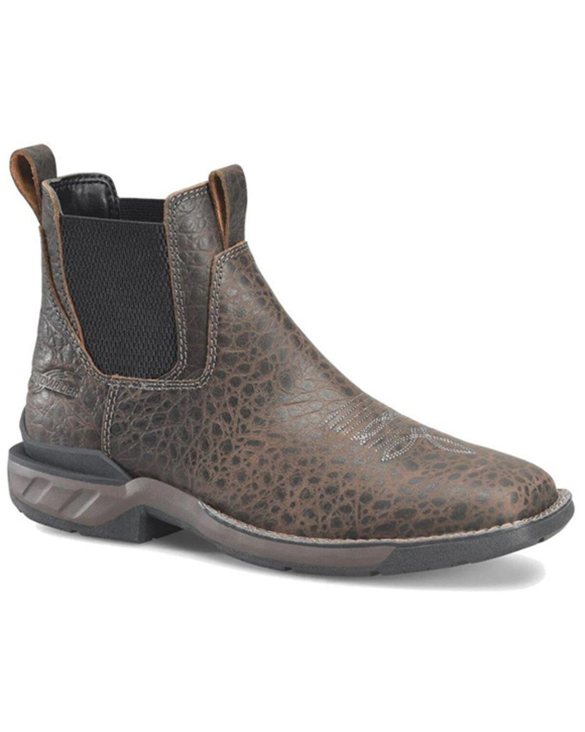 Men's Double H 5" Crestone Romeo Chelsea Boots - Broad Square Toe