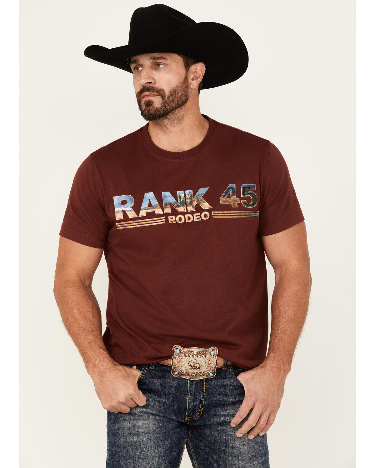 Men's RANK 45 Photoreal Logo Short Sleeve T-Shirt