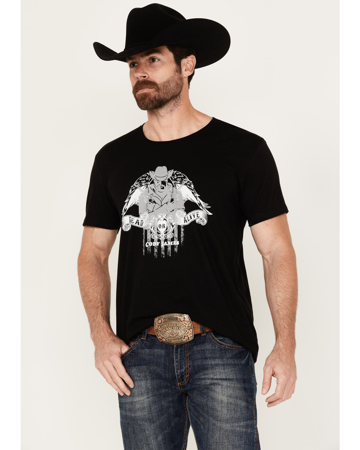 Men's Cody James Dead Or Alive Short Sleeve Graphic T-Shirt