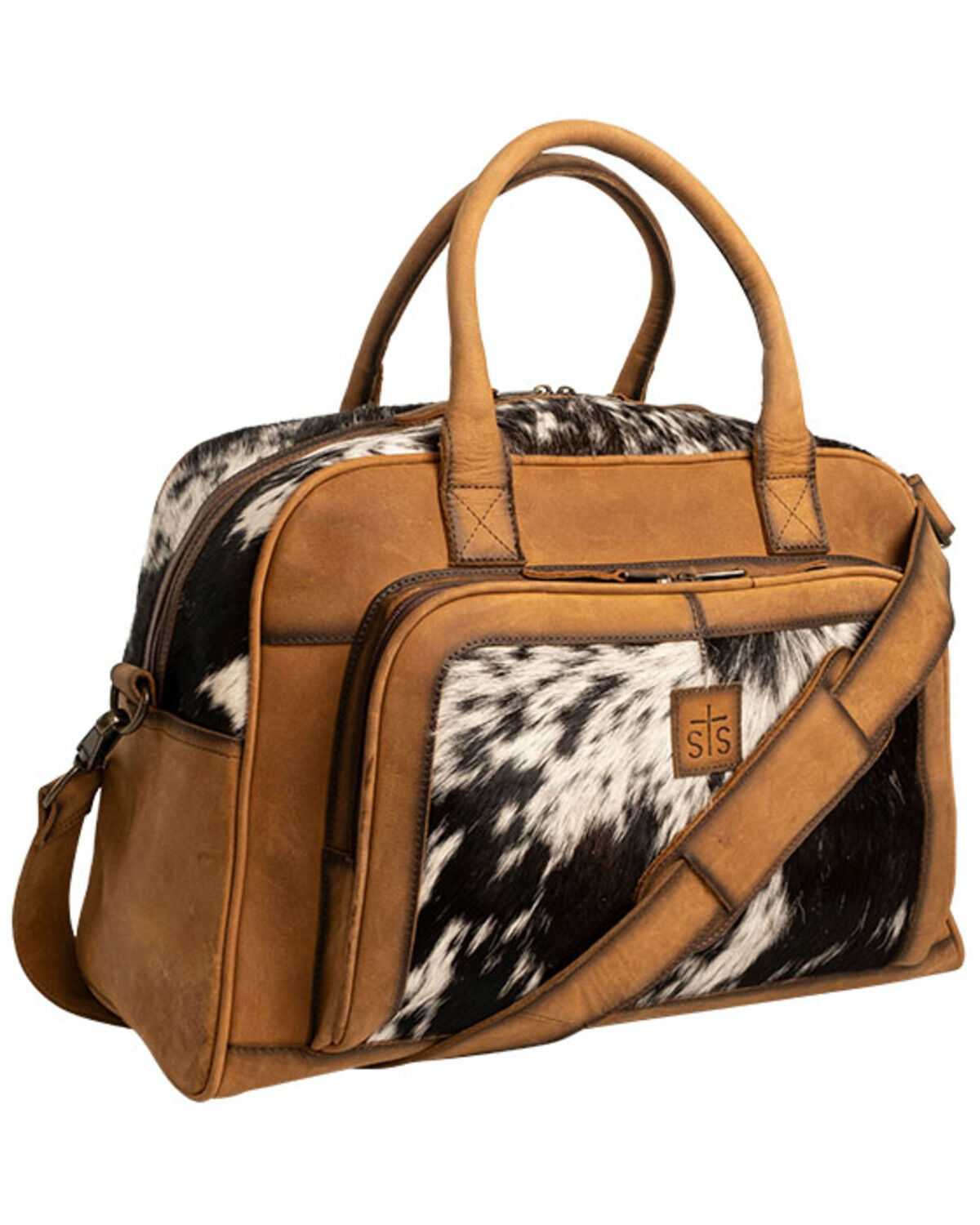 STS Ranchwear by Carroll Cowhide Carry-On