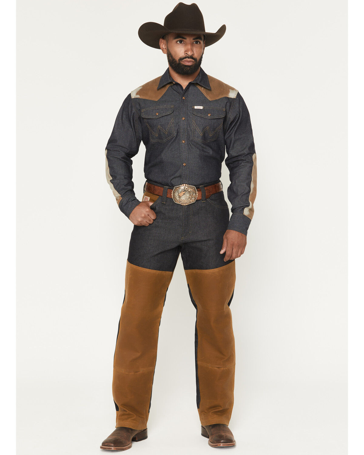 Men's Filson Wrangler X Wild Adventure Relaxed Straight Denim Jeans