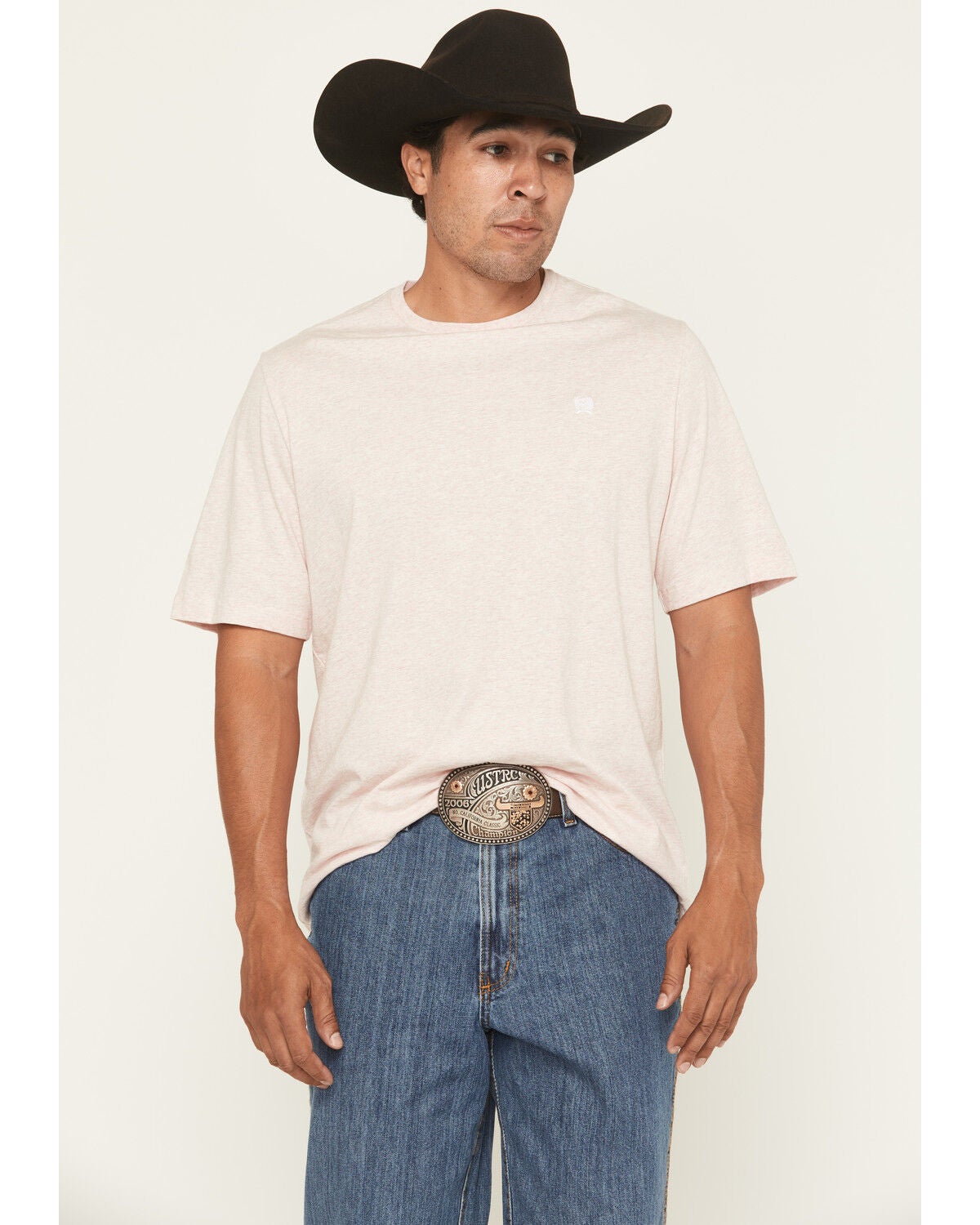 Men's Cinch Solid Logo Short Sleeve T-Shirt