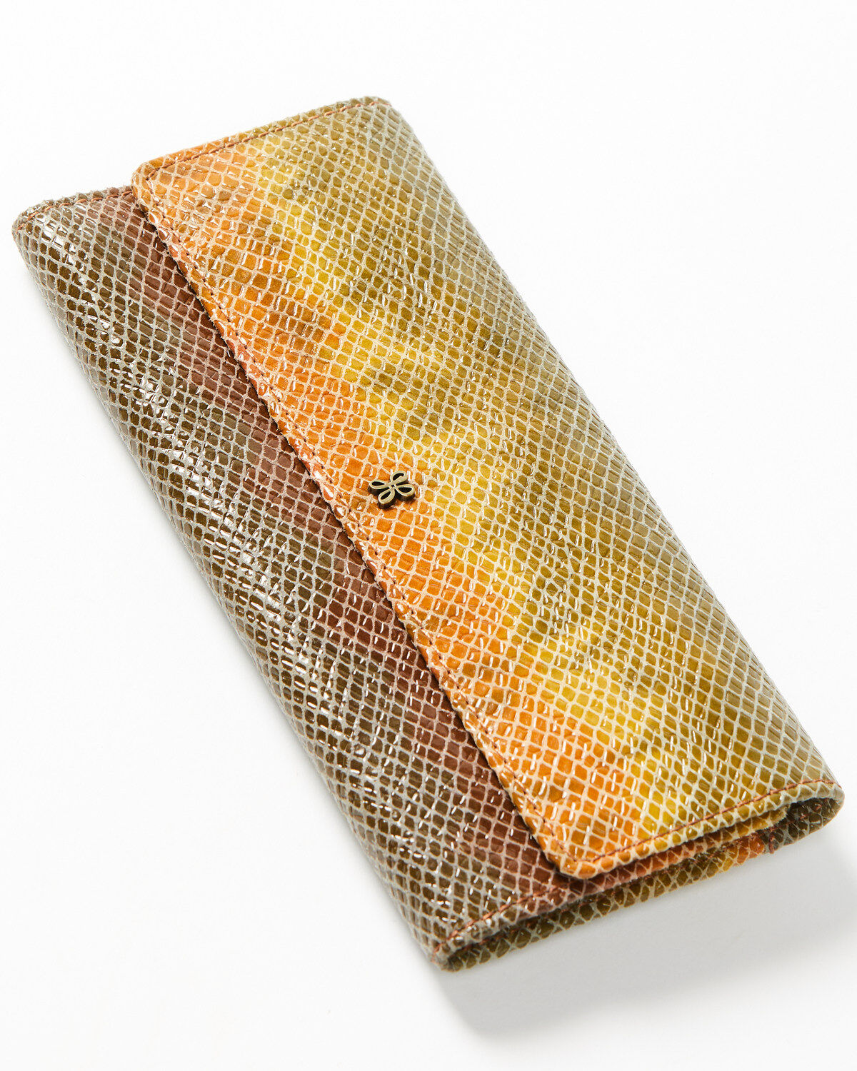 Women's Hobo Jill Large Trifold Leather Wallet