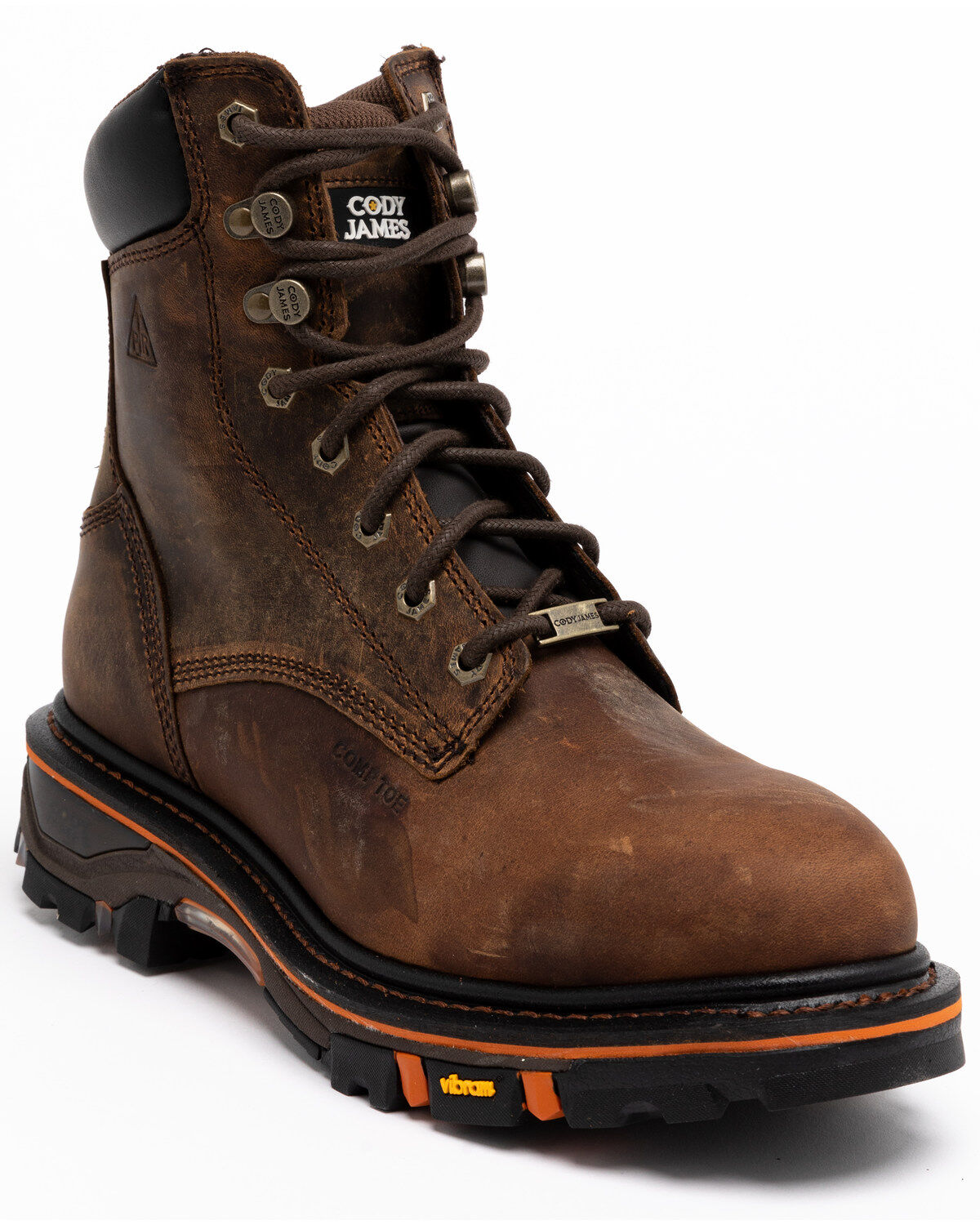 Men's Cody James 8" Decimator Work Boots - Nano Composite Toe