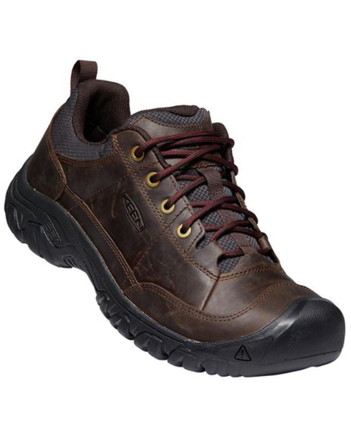 Men's Keen Targhee III Dark Earth & Mulch Oxford Casual Lace-Up Hiking