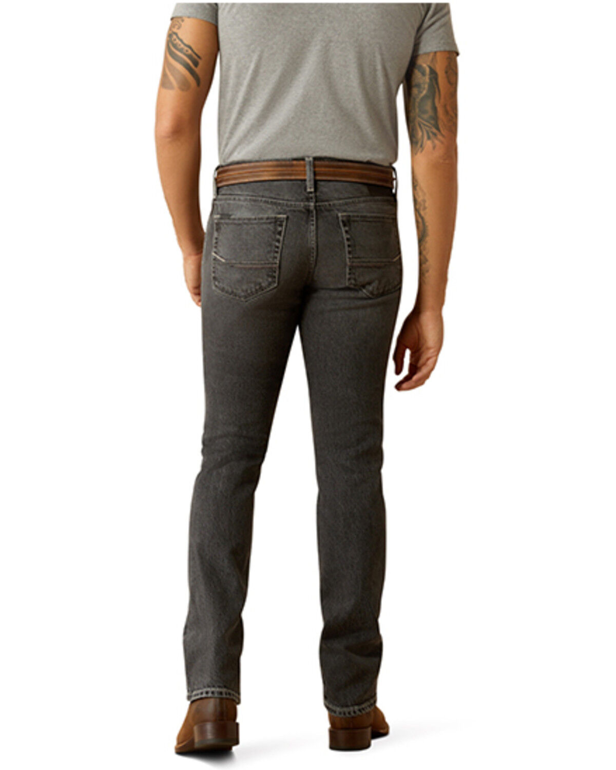 Men's Ariat M8 Modern Rolland Straight Slim Stretch Denim Jeans