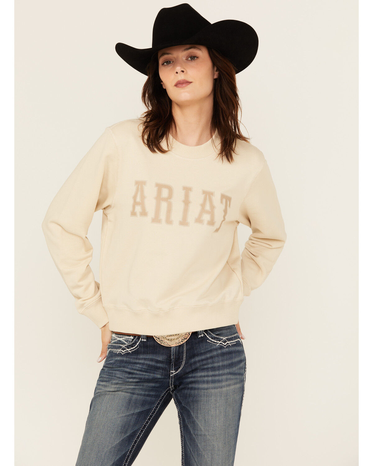 Women's Ariat Essential Logo Crewneck Sweatshirt