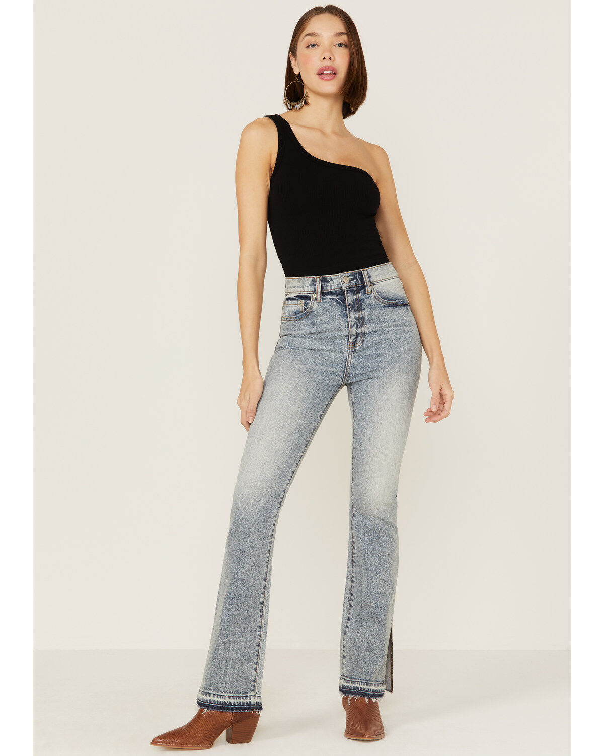 Women's Daze Acid Wash Go-Getter Flare Jeans