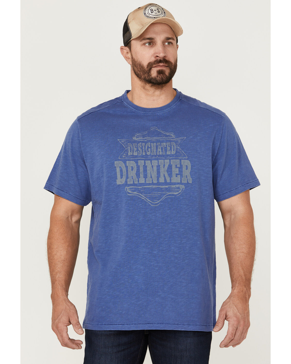 Men's Brothers and Sons Designated Drinker Graphic Short Sleeve T-Shir
