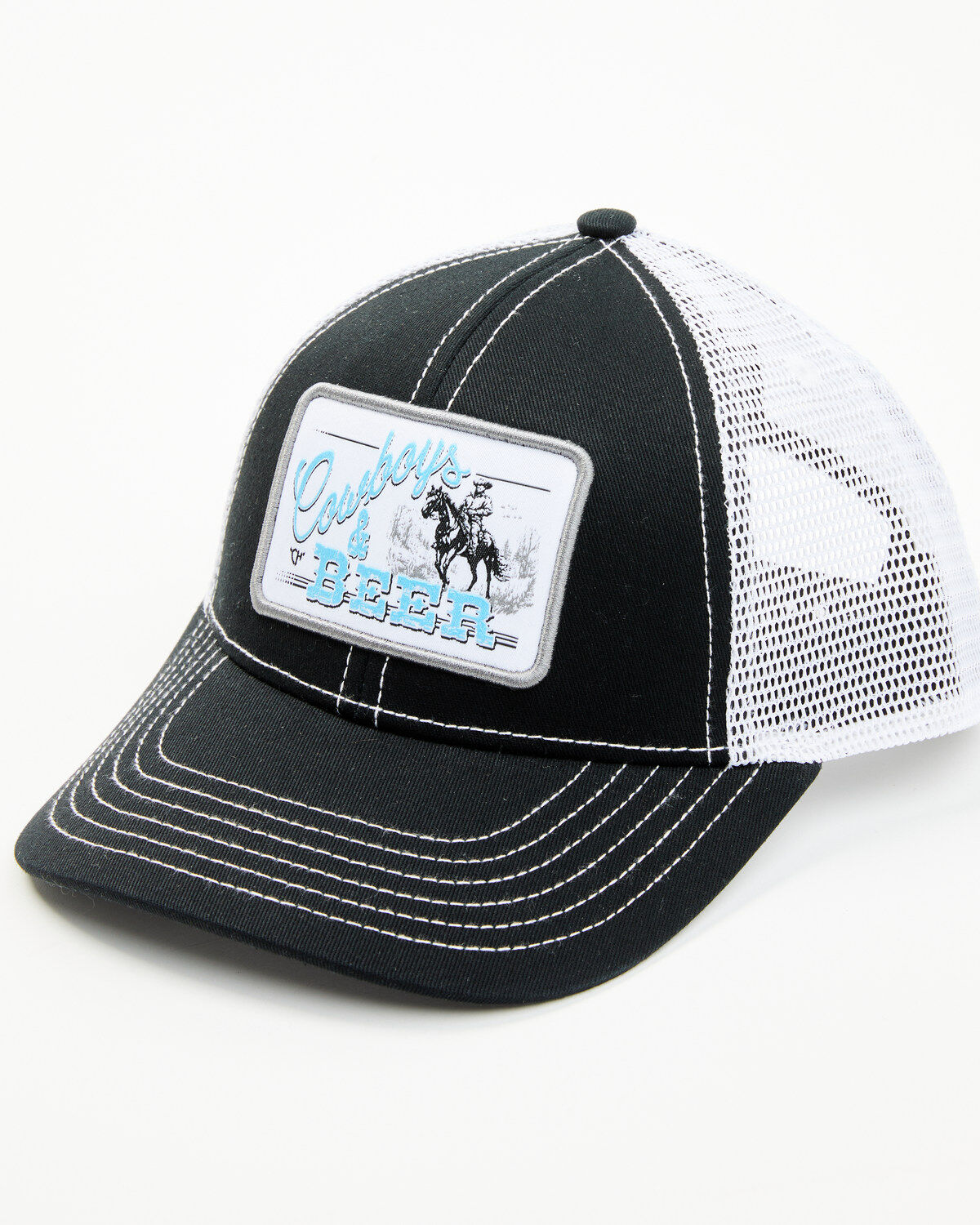 Men's Cowgirl Hardware Cowboys and Beer Ball Cap