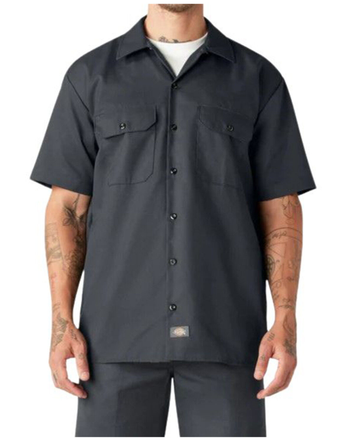 Men's Dickies Twill Short Sleeve Button-Down Original Work Shirt