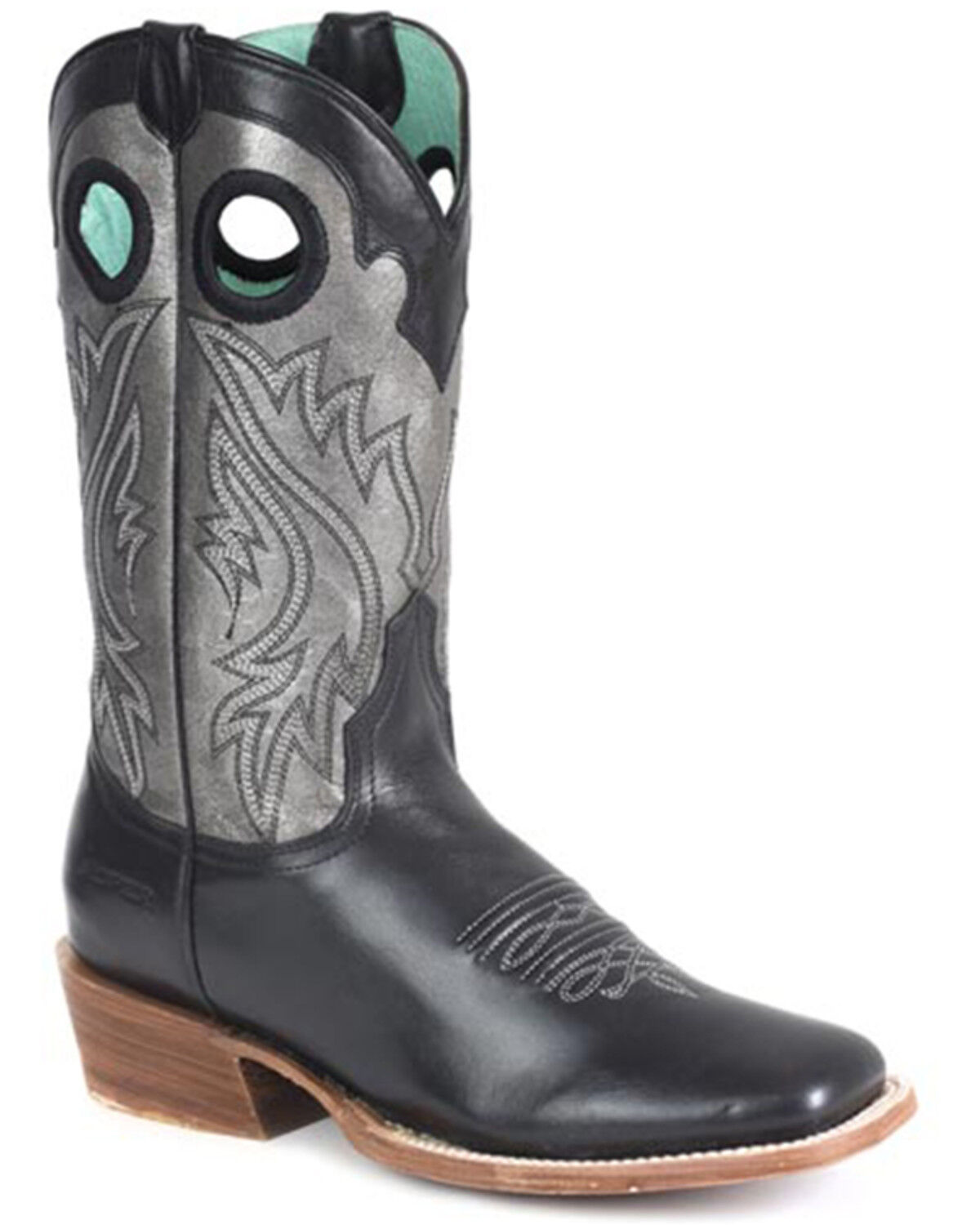 Women's Roper Ride Em' Cowgirl Western Boots - Broad Square Toe