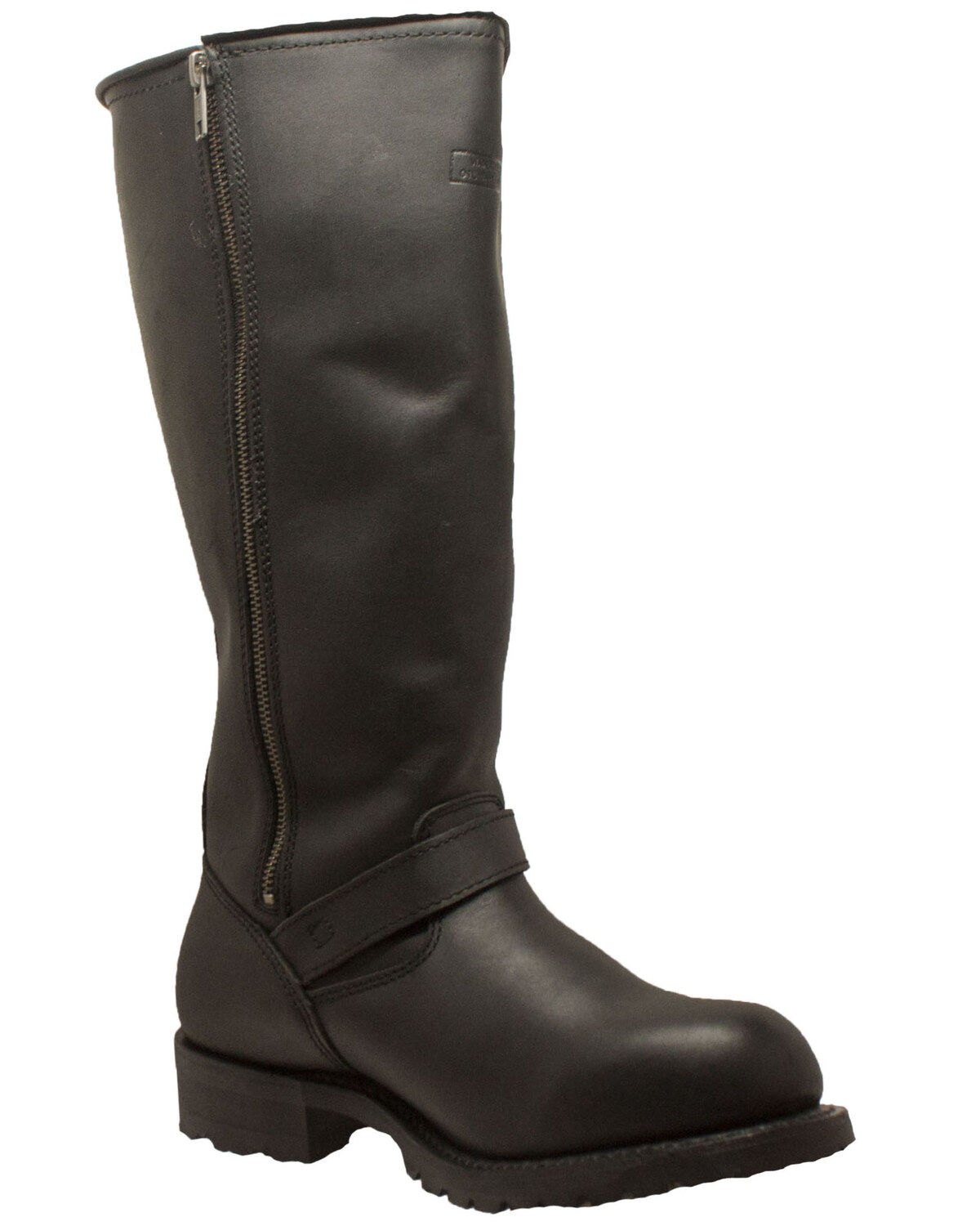 Men's Ad Tec Engineer Biker Boots - Round Toe