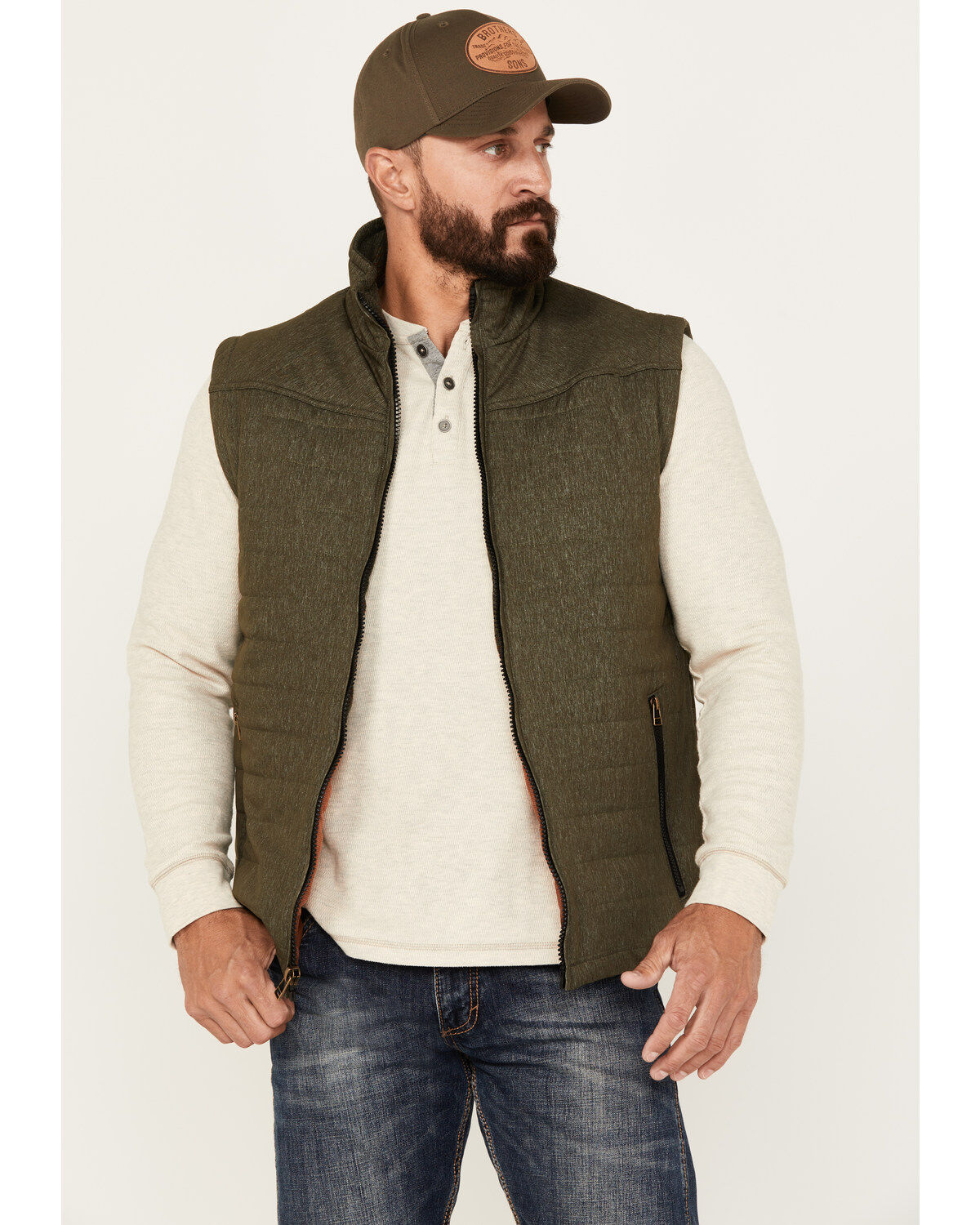 Men's Dakota Grizzly Ripstop Zip Vest