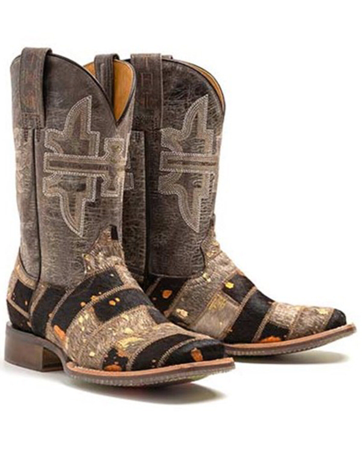 Women's Tin Haul Furrlicious Western Boots - Broad Square Toe