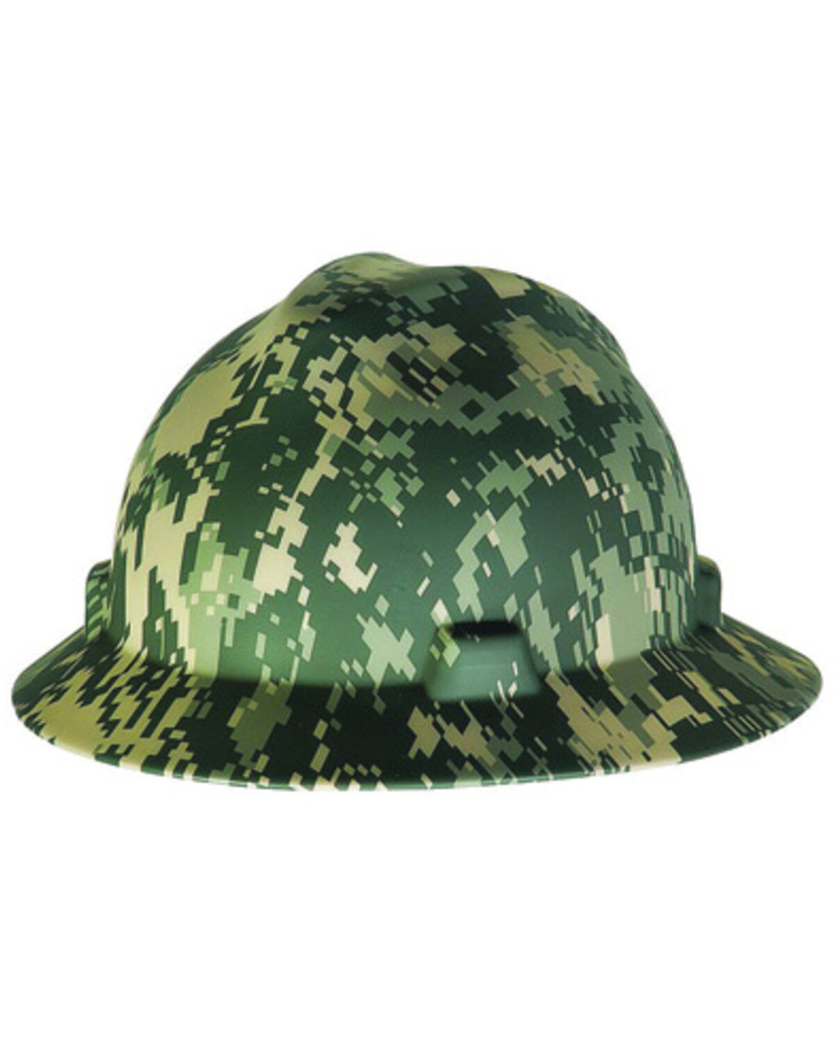 Men's MSA Camo Ratchet Cap Style Full Brim Work Hard Hat