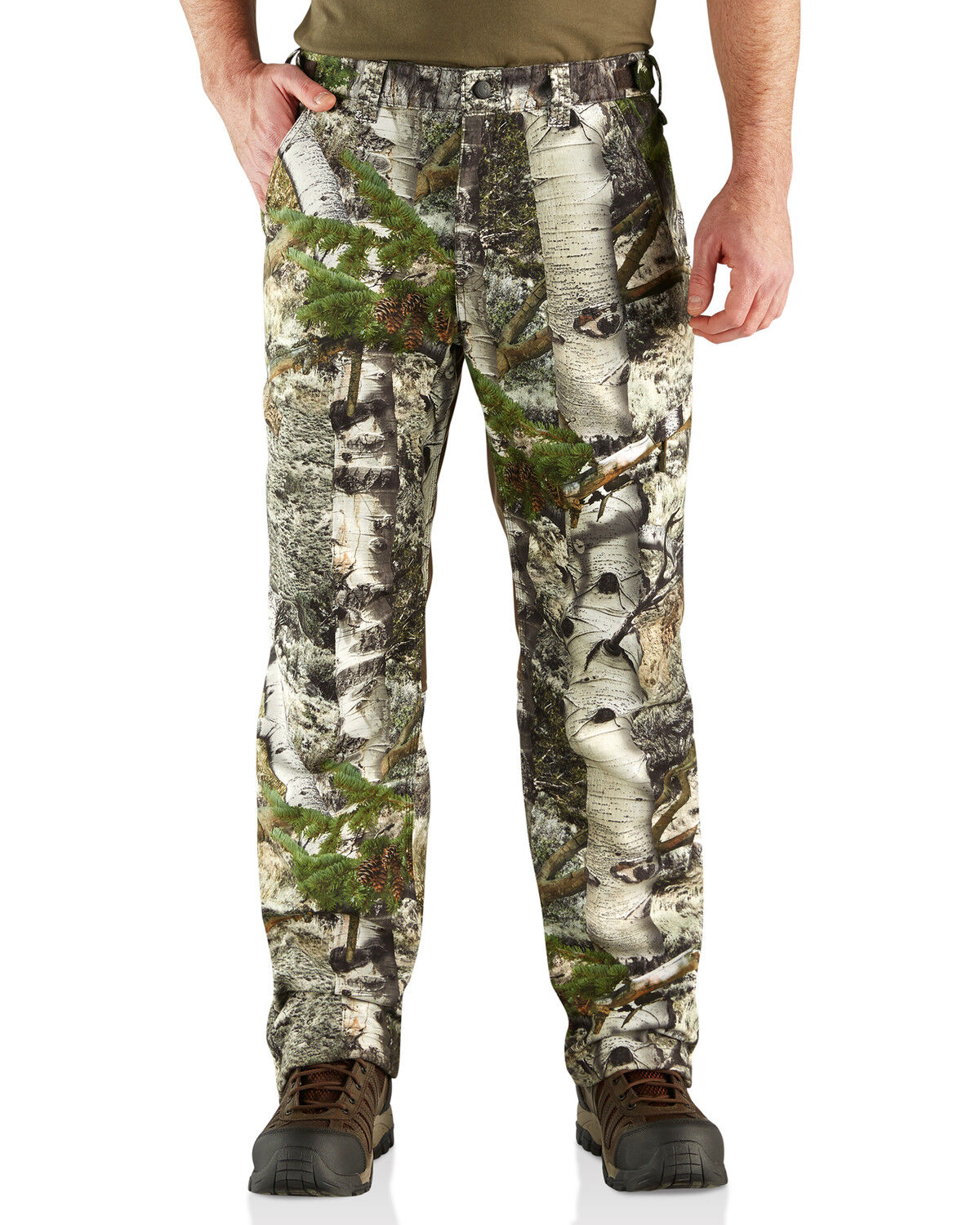 Men's Carhartt Camo Buckfield Work Pants - Big & Tall