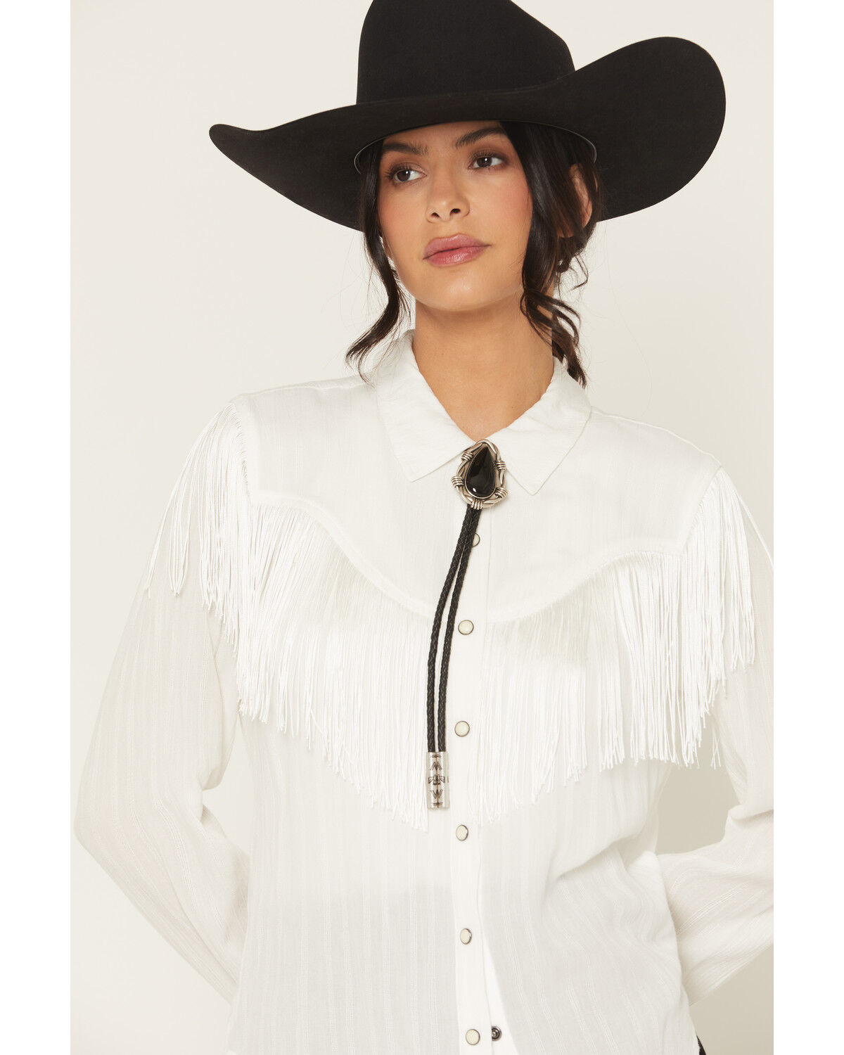 Women's Idyllwind Truett Black Agate Bolo Tie