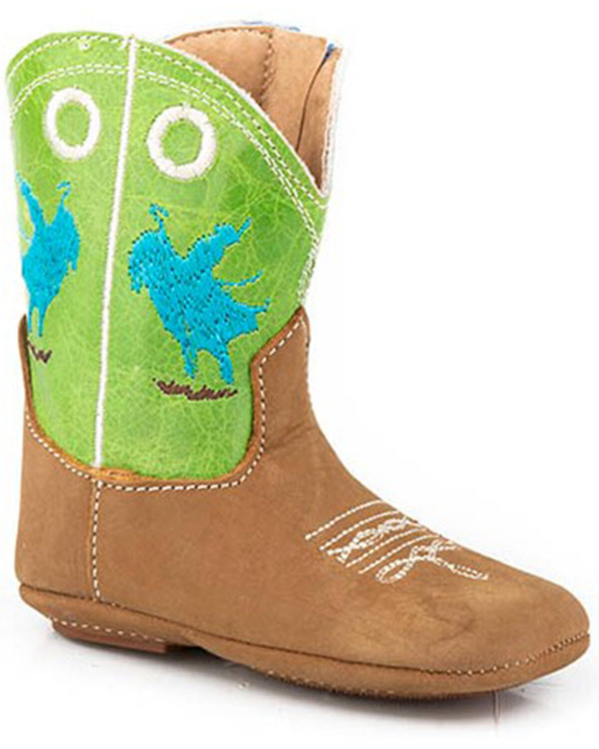 Boys' Roper Infant Rider Western Boots - Broad Square Toe