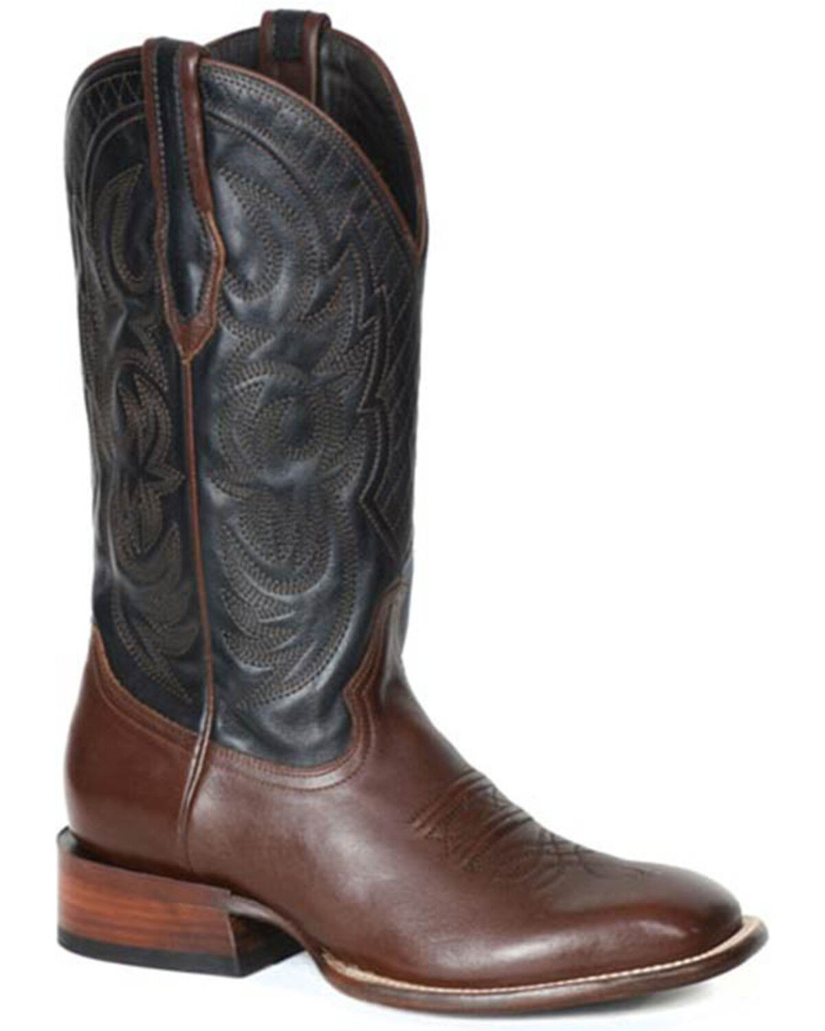 Men's Stetson Fargo Western Boots - Broad Square Toe