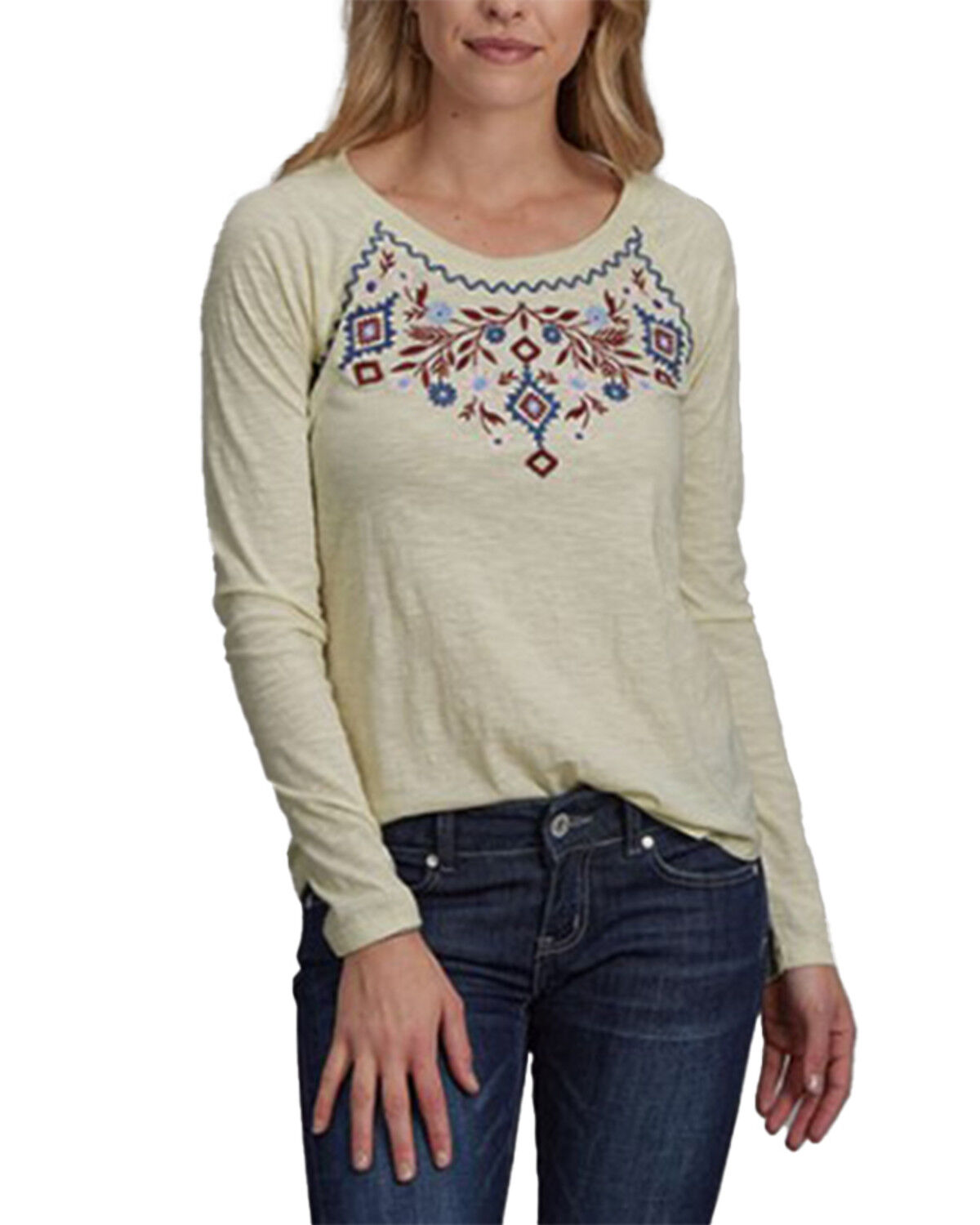 Women's Roper Embroidered Long Sleeve Top