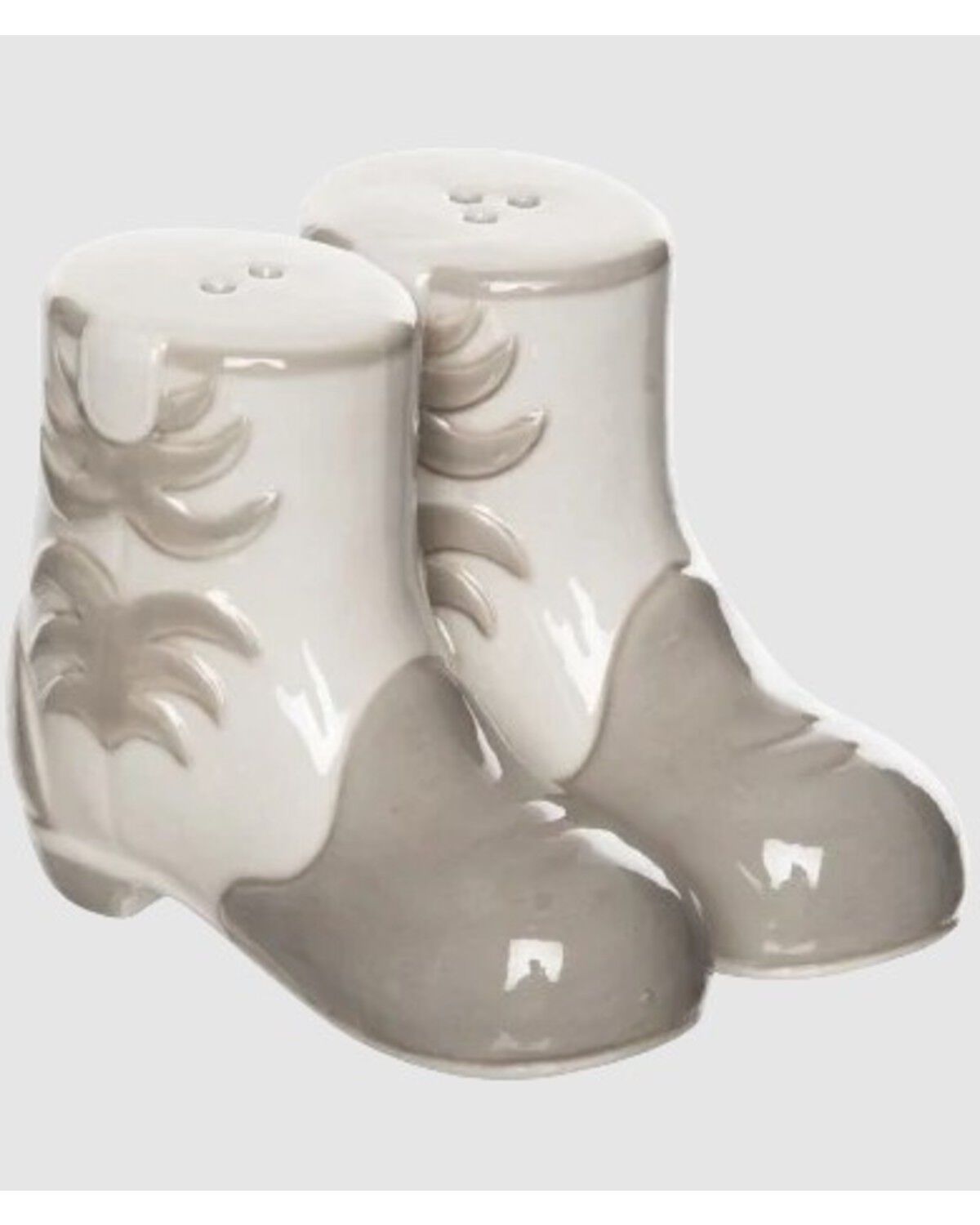 Totalee Gift Cowboy Boot Salt And Pepper Shaker Set - 2 Piece