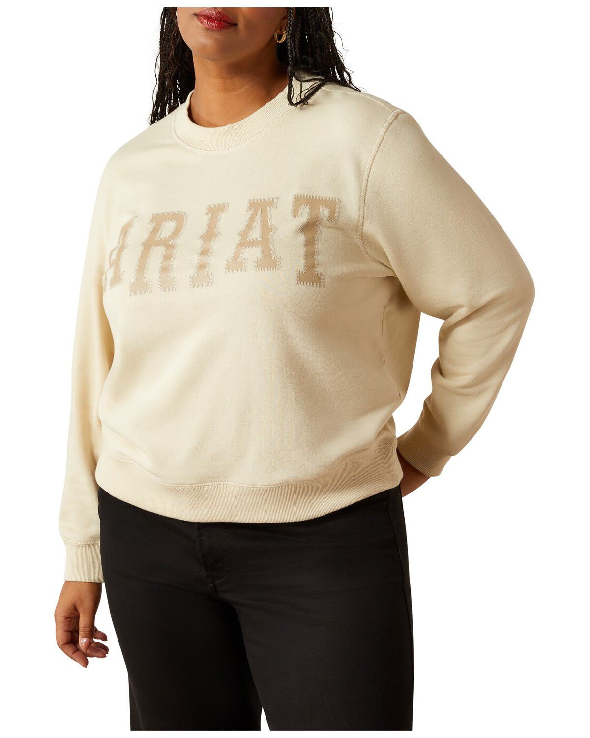 Women's Ariat Essential Logo Crewneck Sweatshirt - Plus