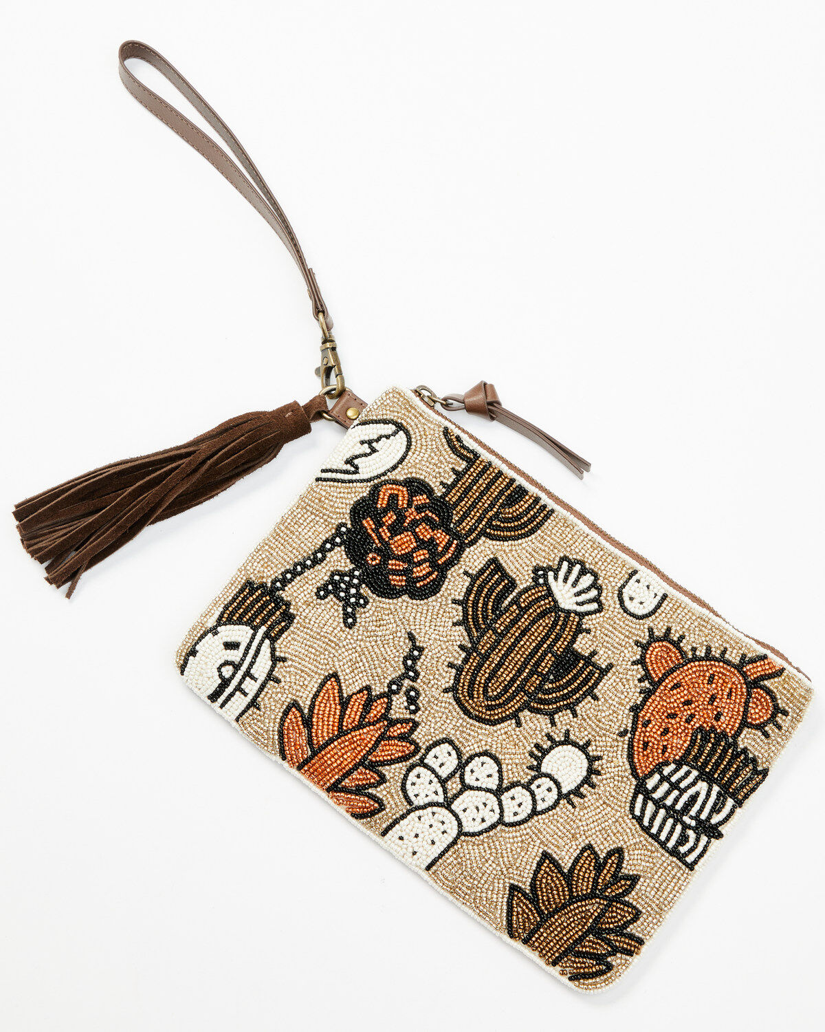 Women's Shyanne Beaded Cactus Clutch