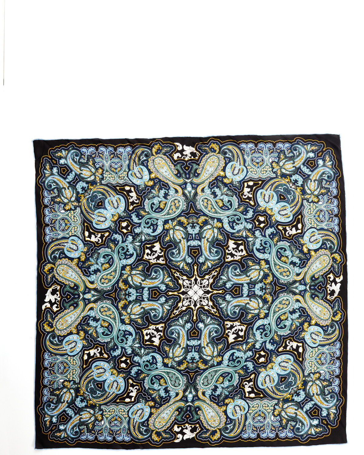 Men's Cody James Printed Silk Wild Rag Scarf