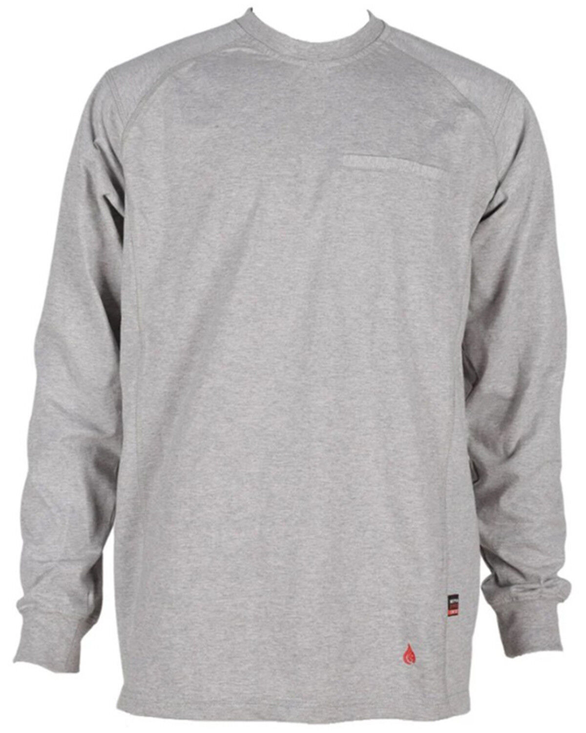 Men's Forge Workwear Lightweight Crew Neck Long Sleeve Tee
