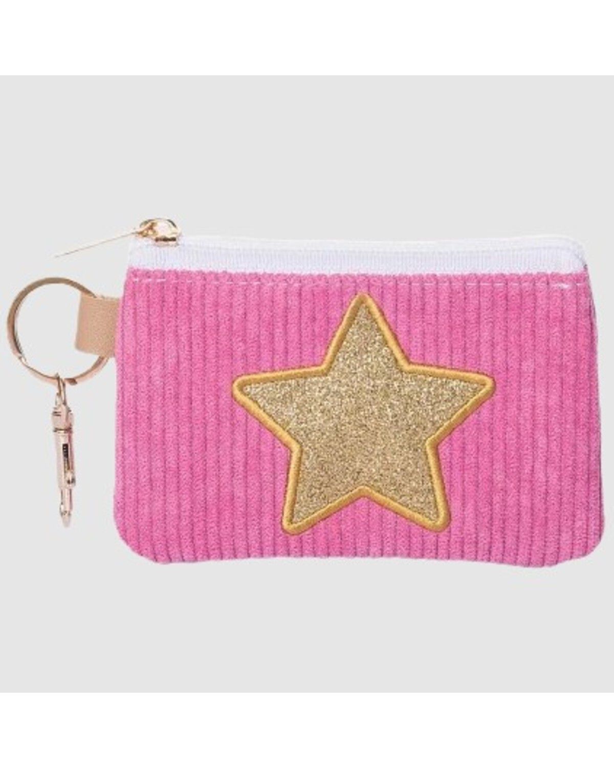 Women's Totalee Gift Gold Star Corduroy Wallet