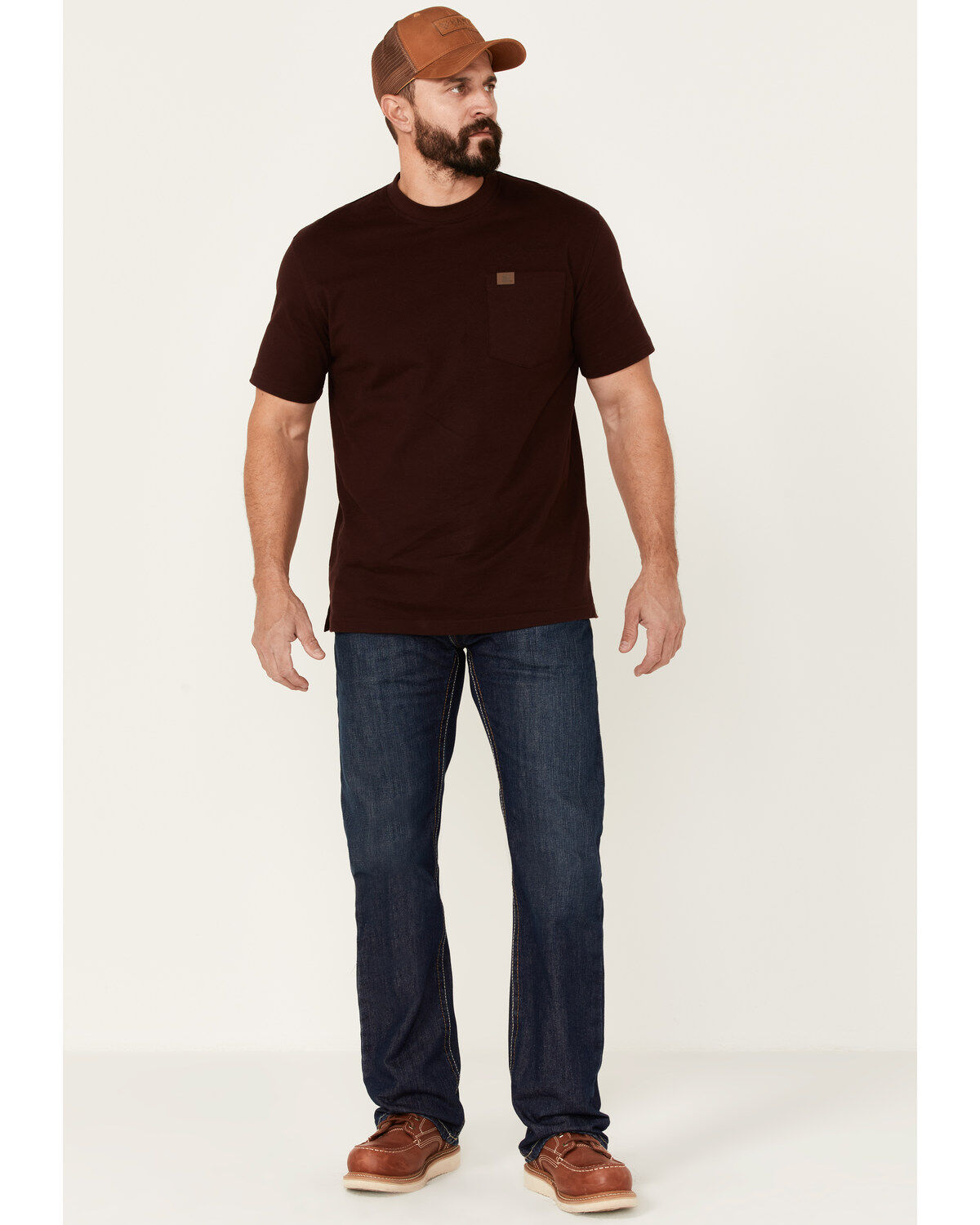 Men's Ariat FR M5 Slim Straight Clay Jeans
