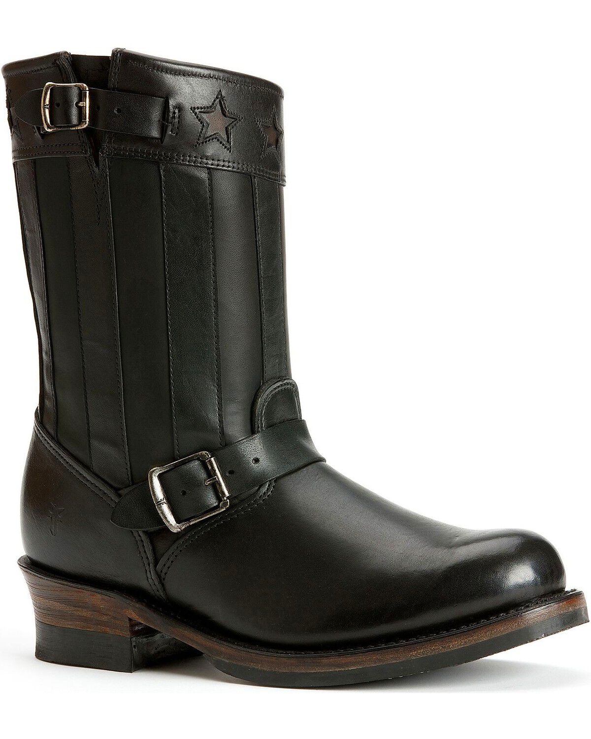 Women's Frye Engineer Americana Short Boots - Round Toe