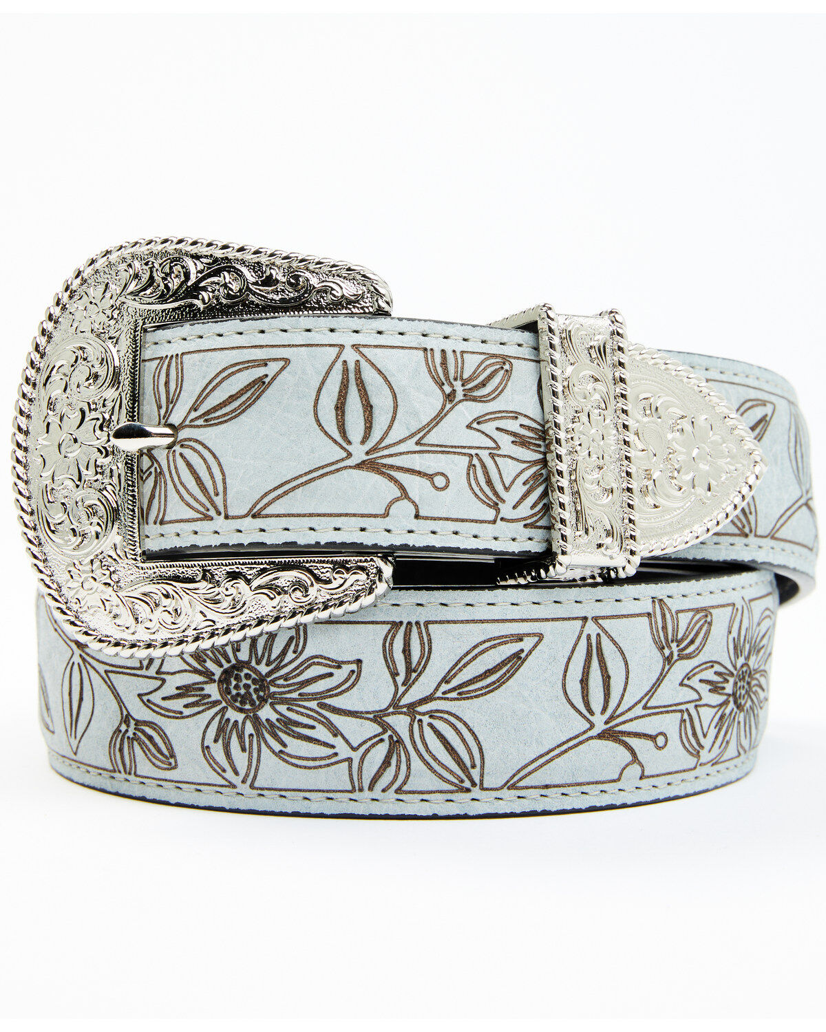 Women's Shyanne Floral Laser Print Belt
